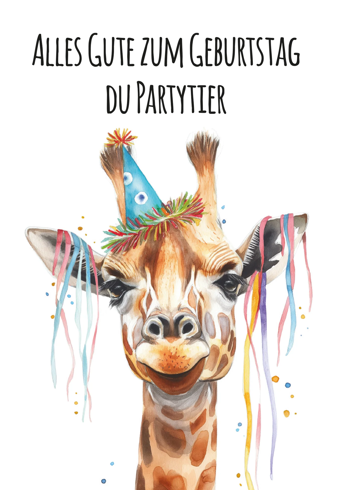 Alles Gute - Giraffe - Image 2