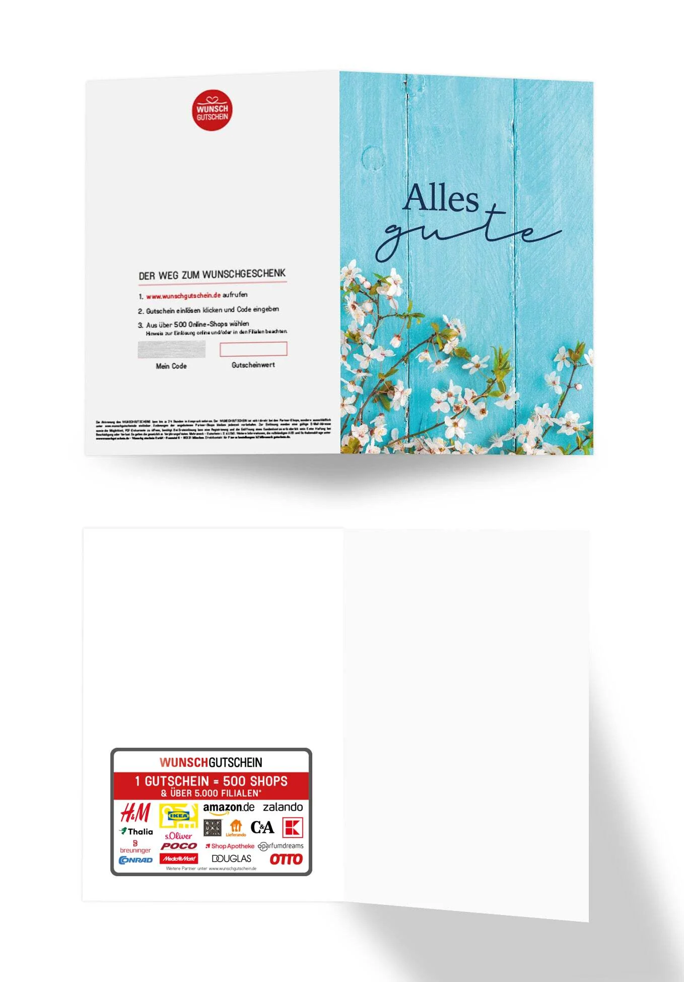 Alles Gute - Holz Blau - Image 3