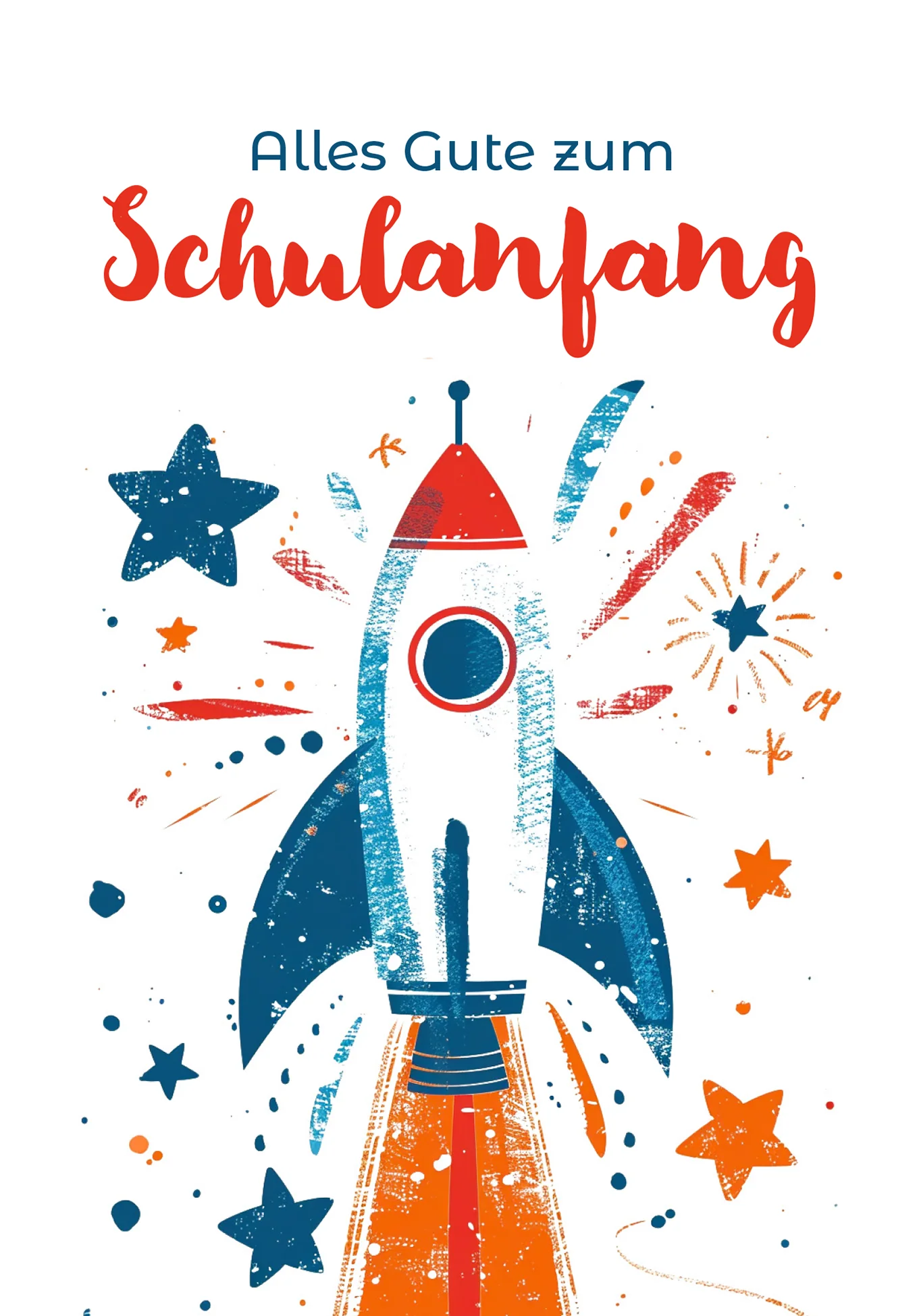Alles Gute Schulanfang - Rakete PDF - Image 2