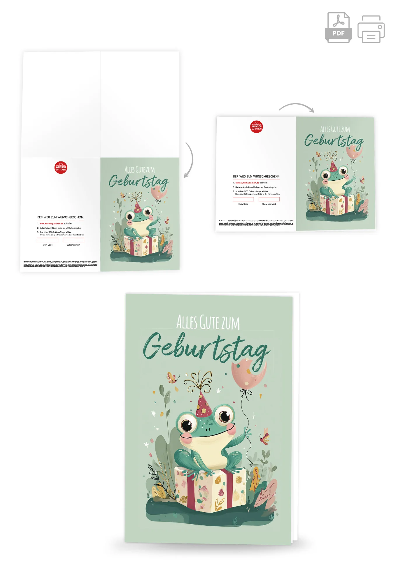 Alles Gute zum Geburtstag - Frosch - Image 4