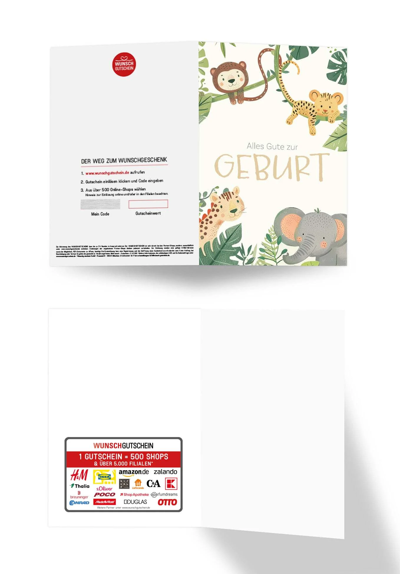 Alles Gute zur Geburt - Tiere Beige - Image 3