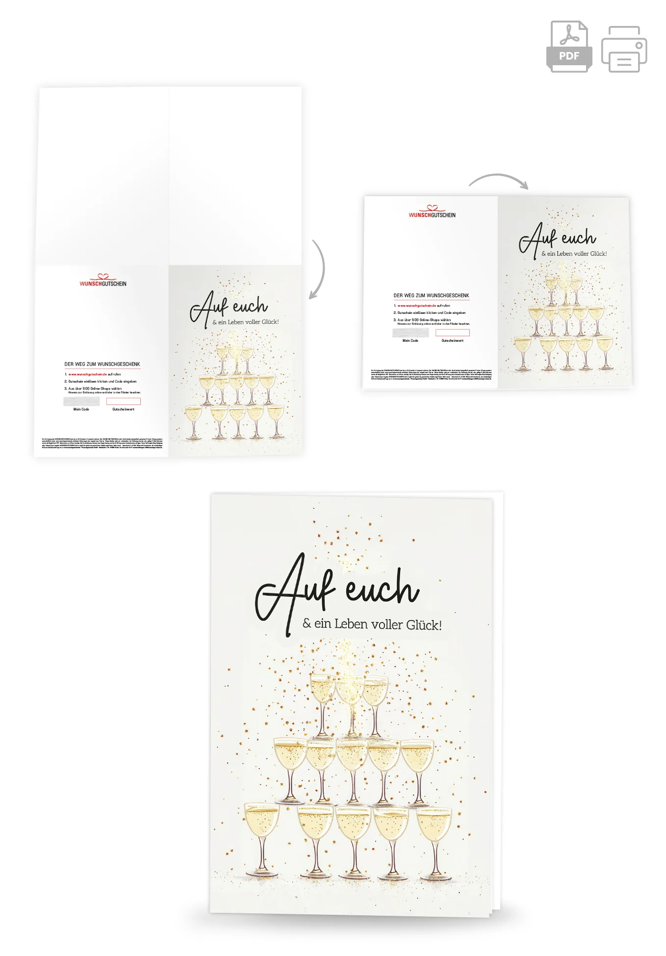 Auf euch - Champagner Pyramide PDF - Image 4