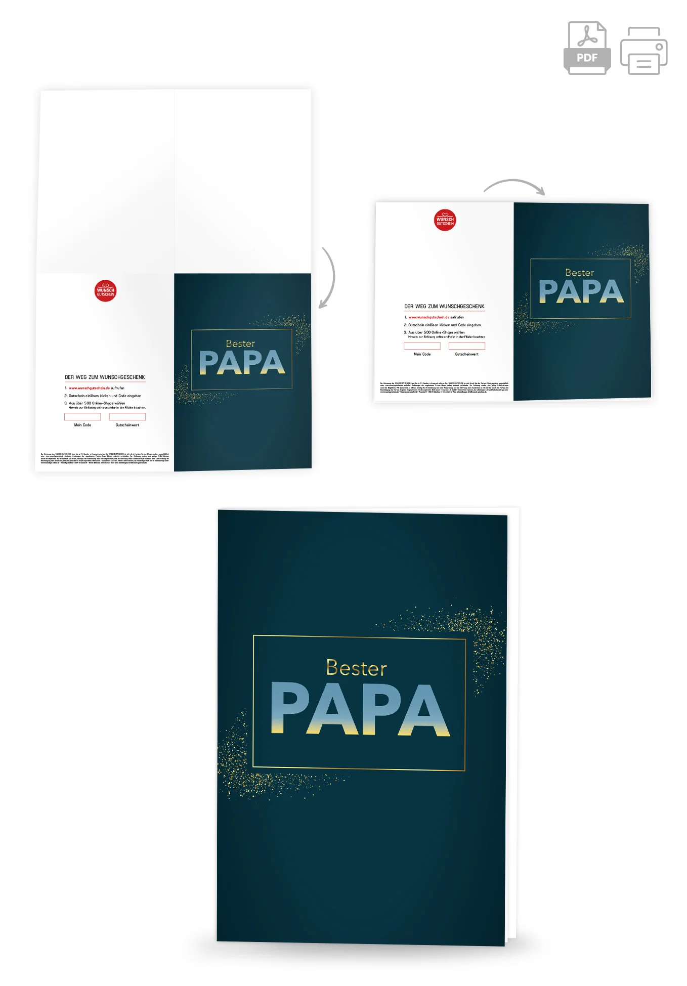 Bester Papa - Blau - Image 4