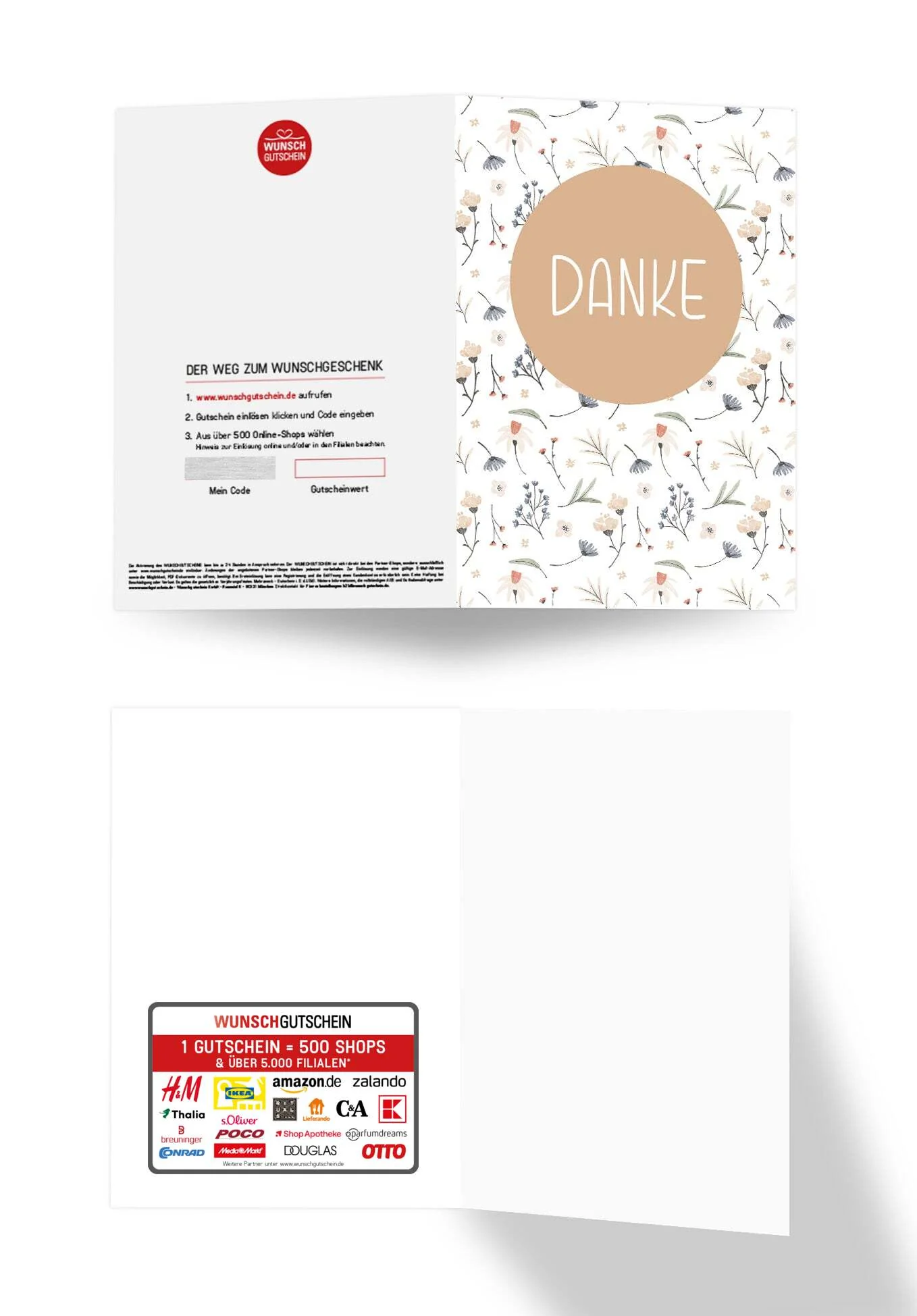 Danke - Blumen Weiß PDF - Image 3
