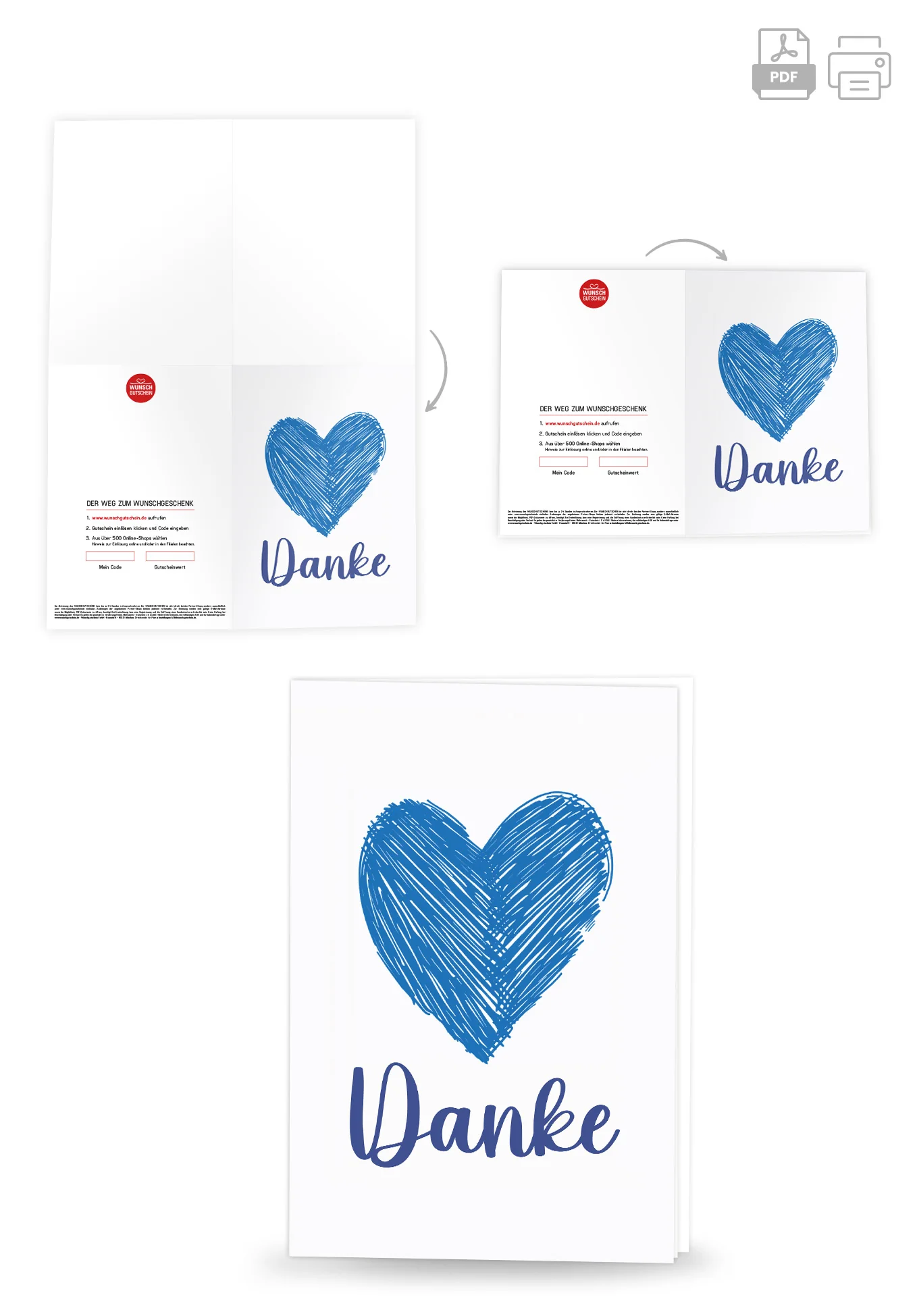 Danke - Herz Blau PDF - Image 4