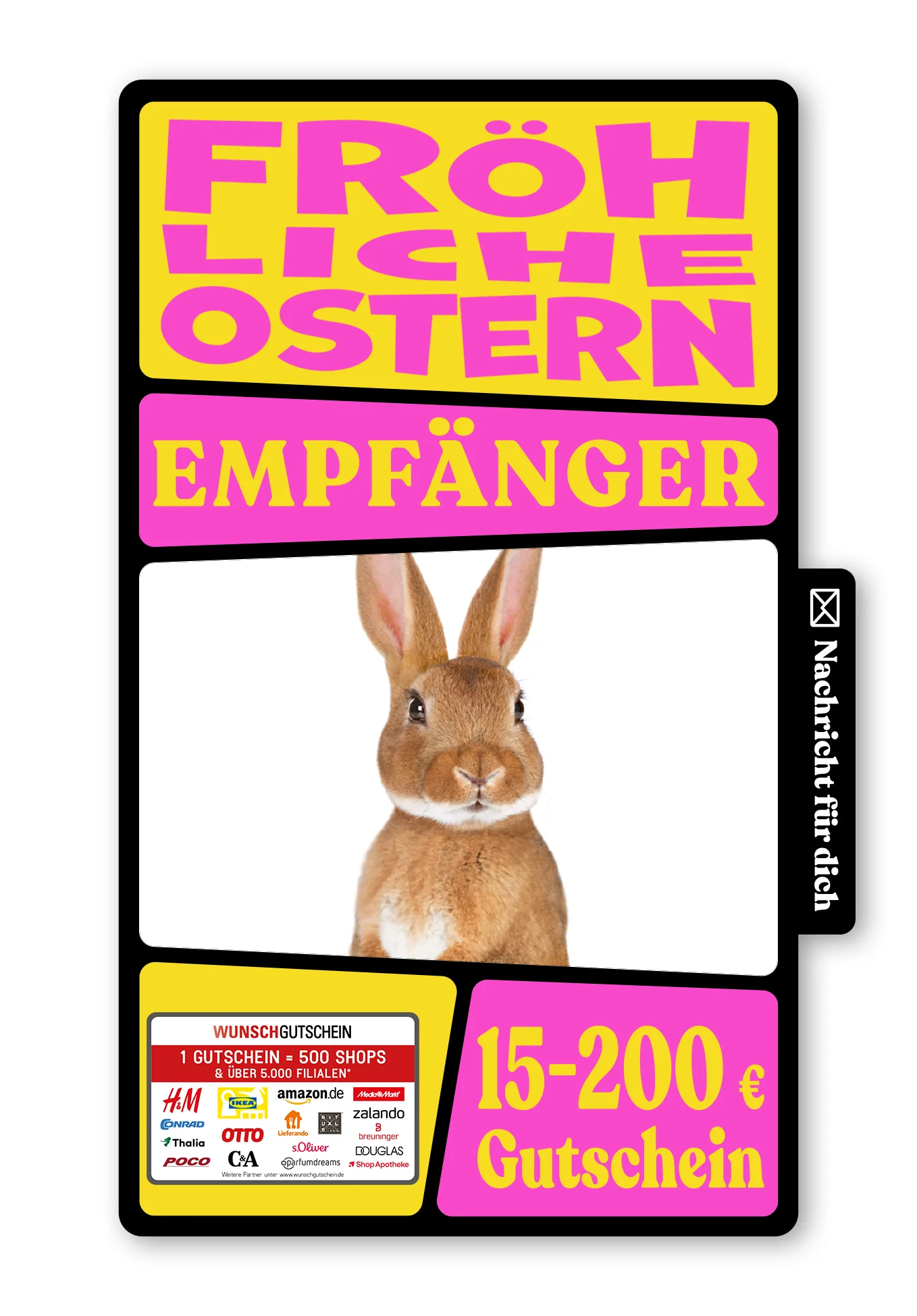 Digital - Frohe Ostern - Osterhase