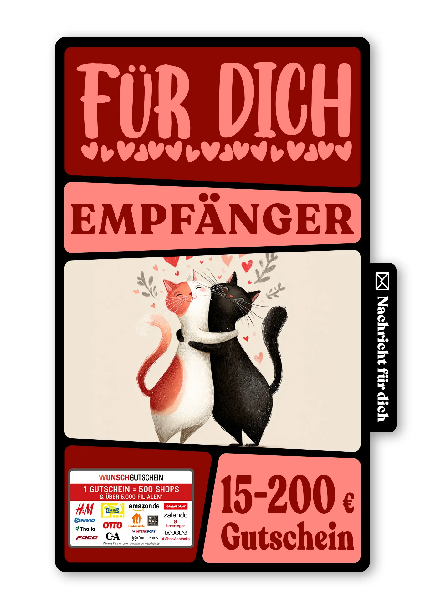 Digital - Liebe Dich - Katzen