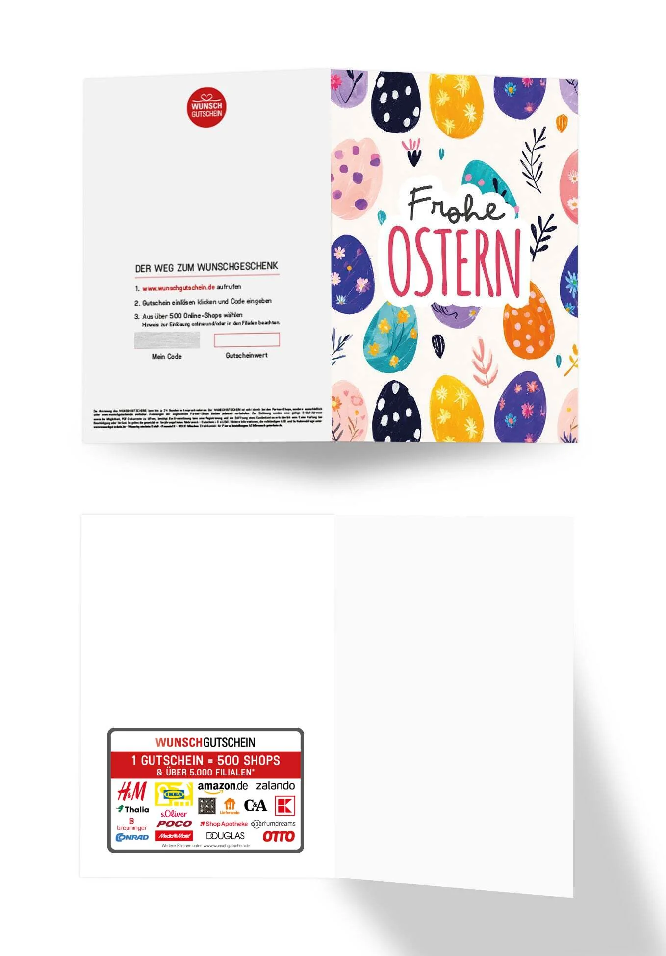 Frohe Ostern - Eiermuster Bunt PDF - Image 3
