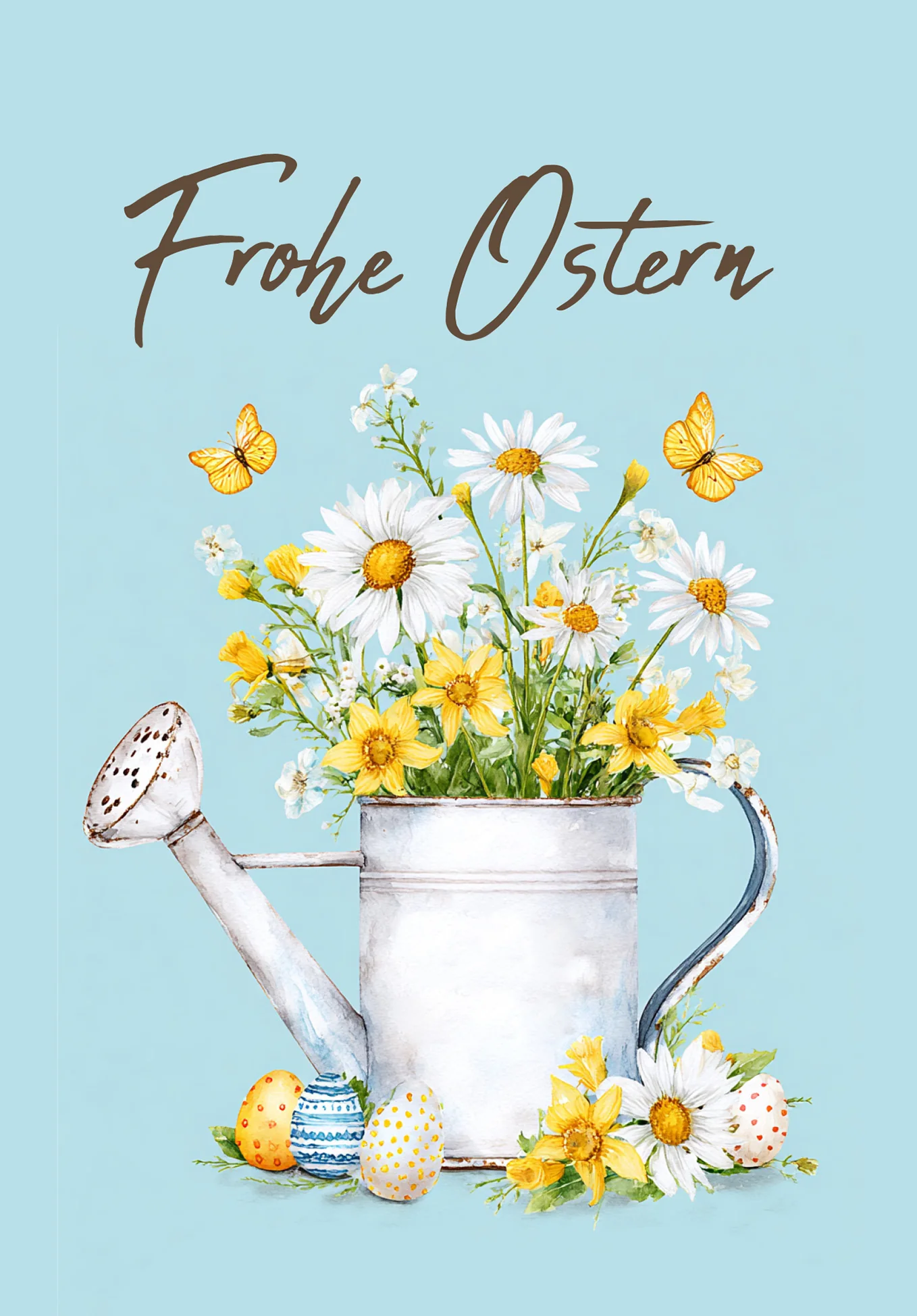 Frohe Ostern - Gießkanne PDF - Image 2