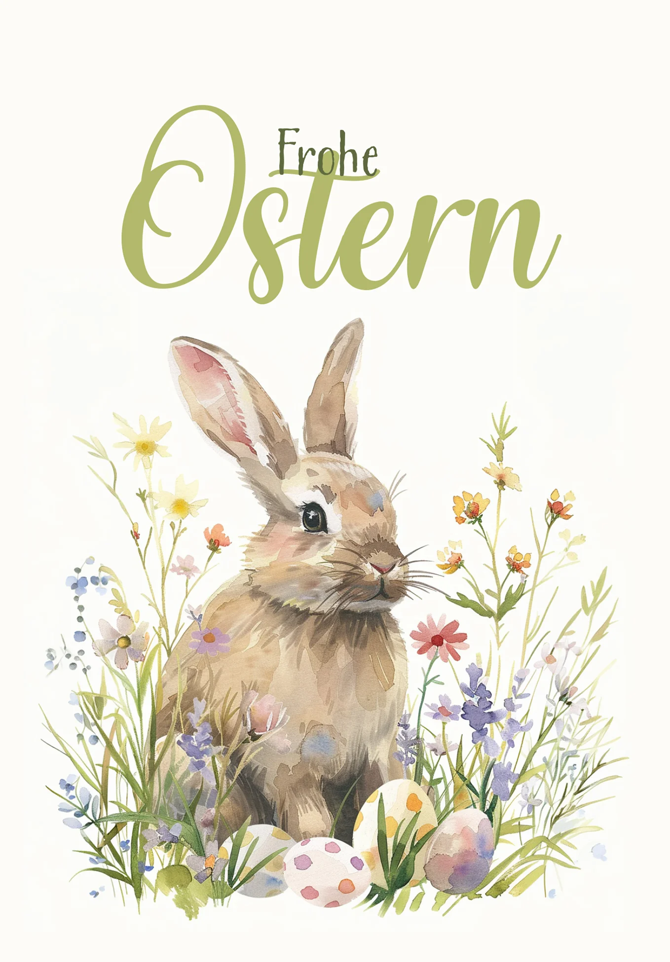 Frohe Ostern - Hase im Grass - Image 2