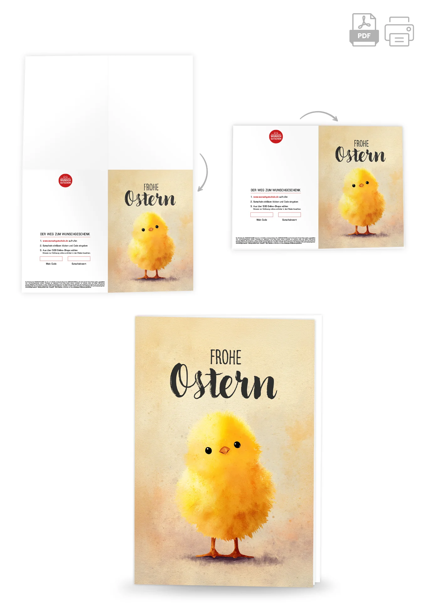 Frohe Ostern - Küken PDF - Image 4