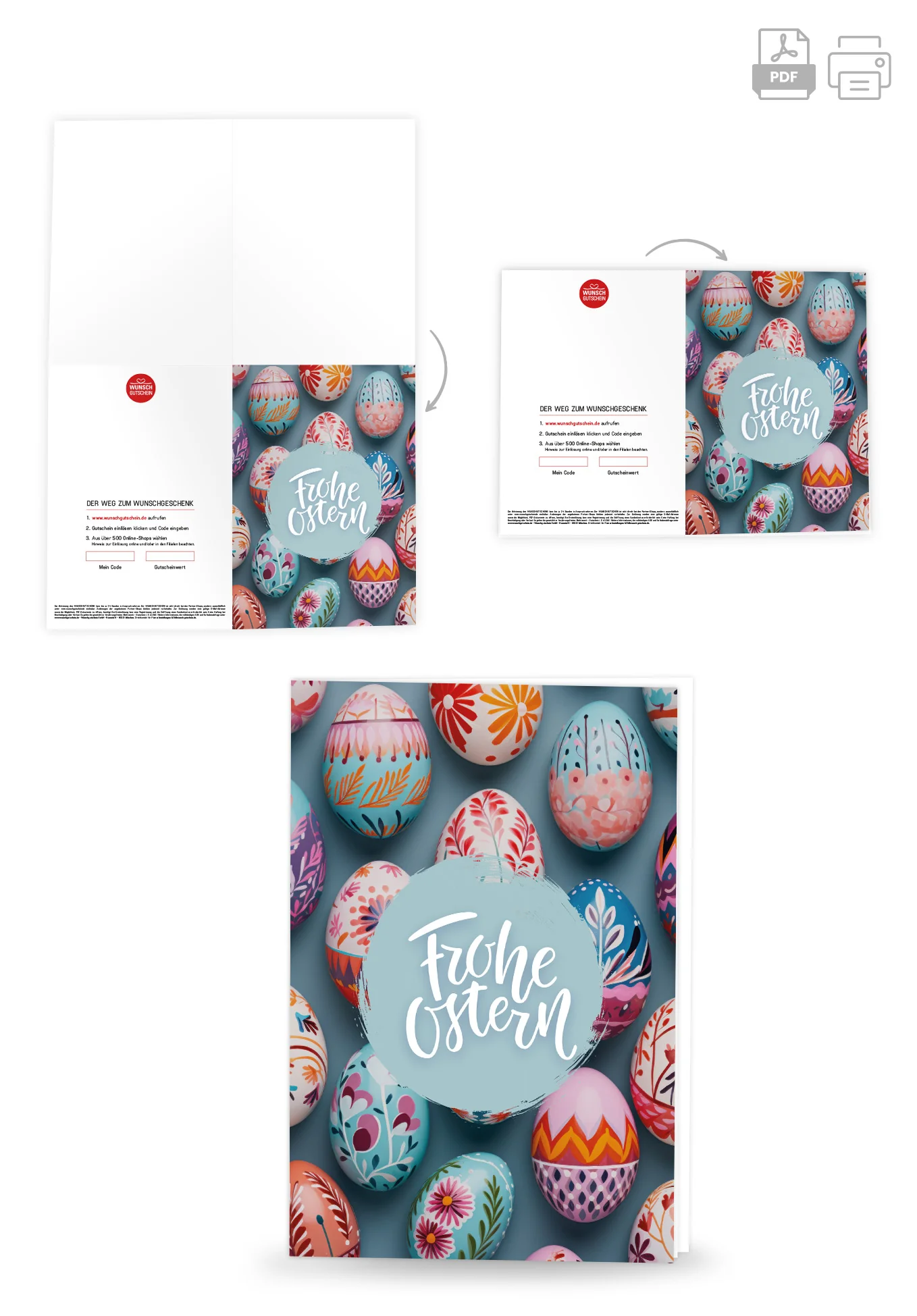 Frohe Ostern - Ostereier Bunt PDF - Image 4