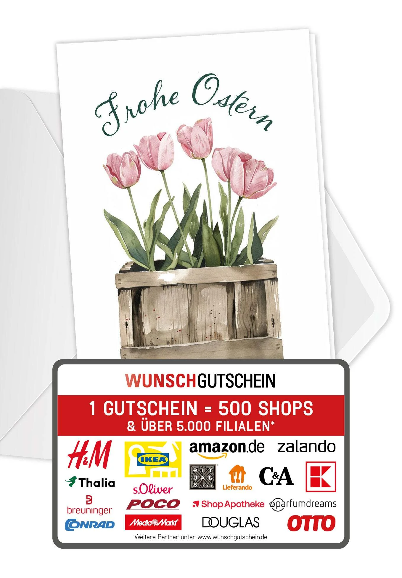 Frohe Ostern - Tulpen Box PDF
