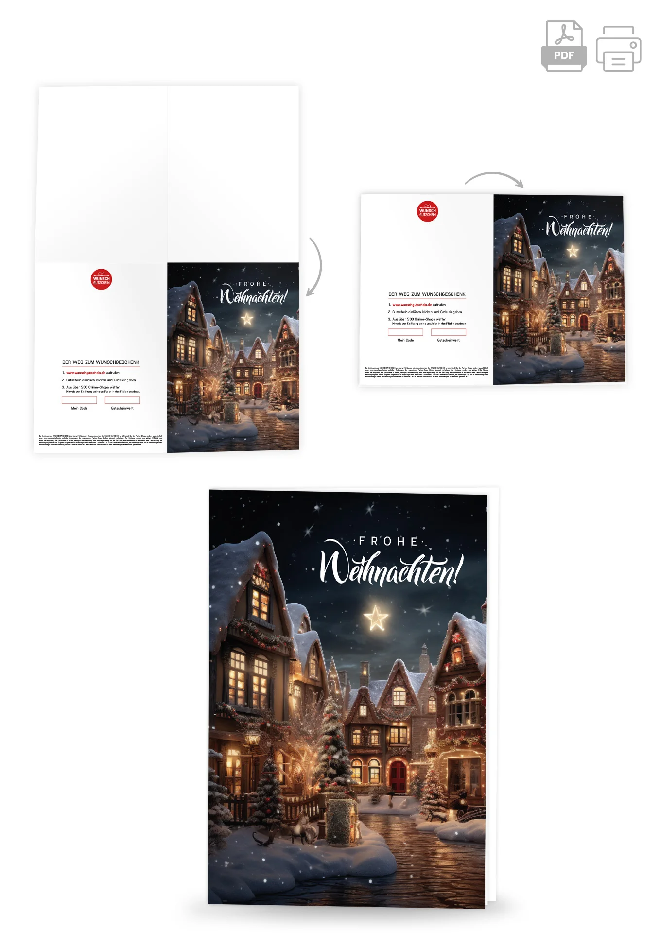 Frohe Weihnachten - Dorf PDF - Image 4