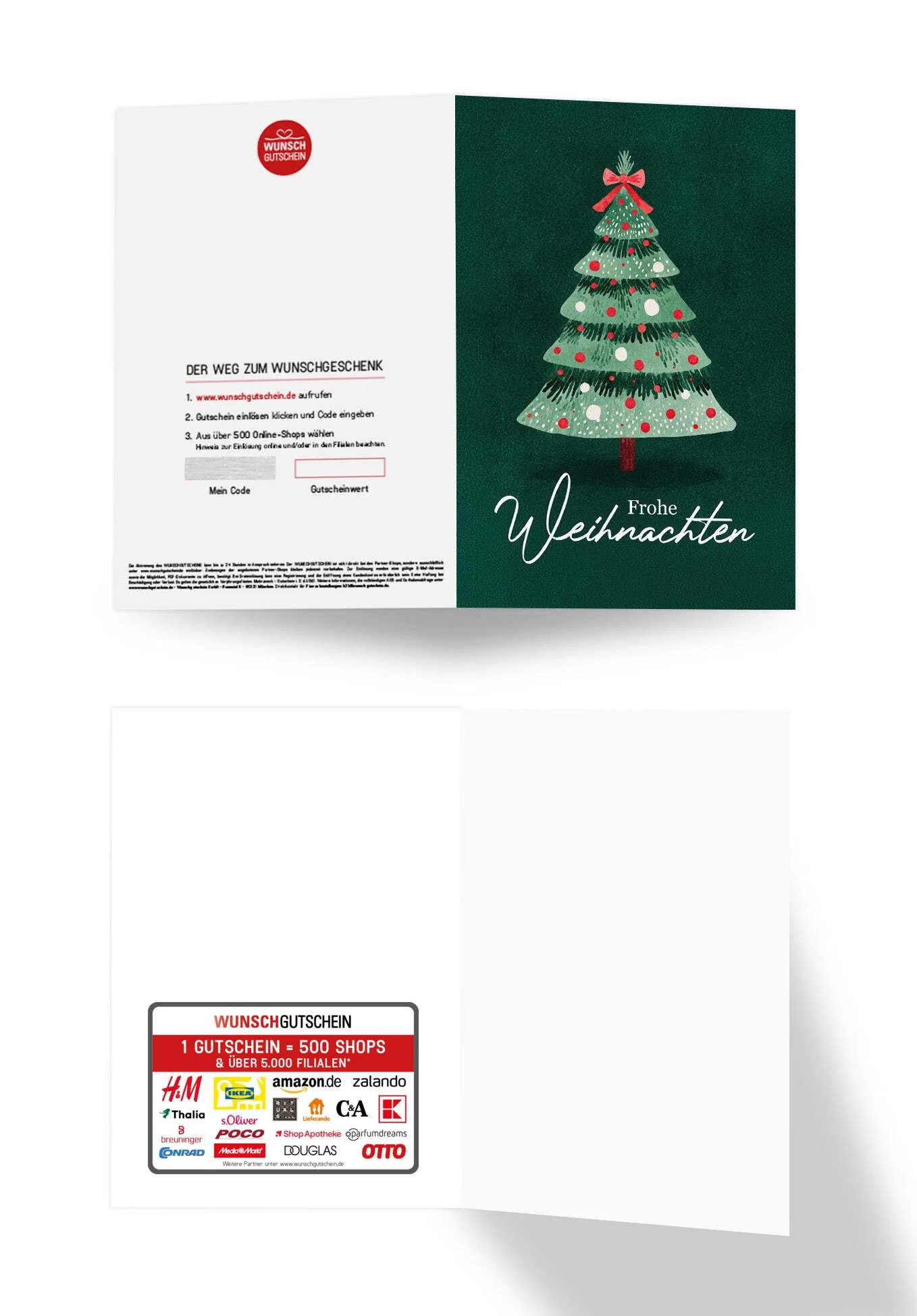 Frohe Weihnachten - Tannenbaum Grün PDF - Image 3