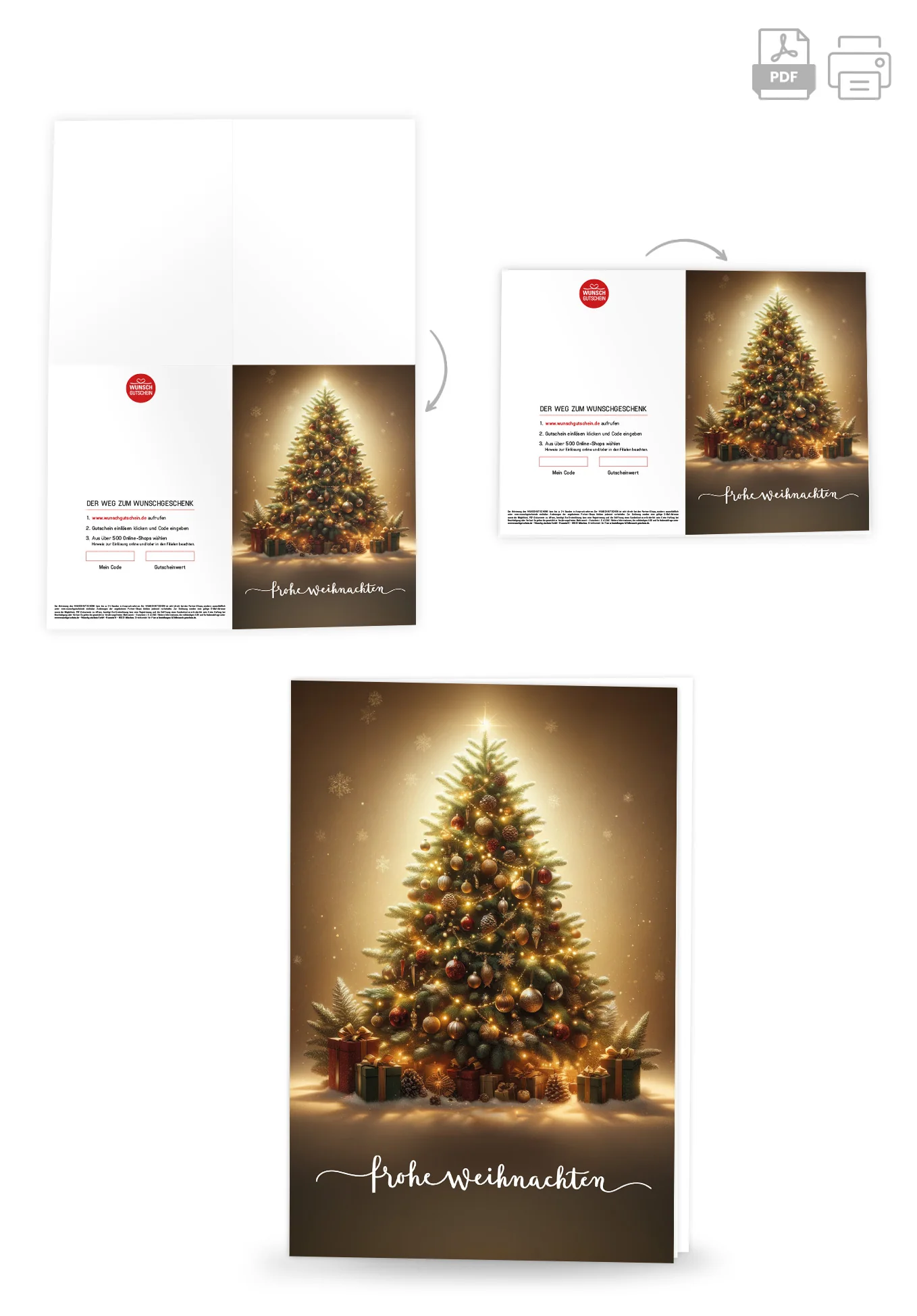 Frohe Weihnachten - Weihnachtsbaum - Image 4