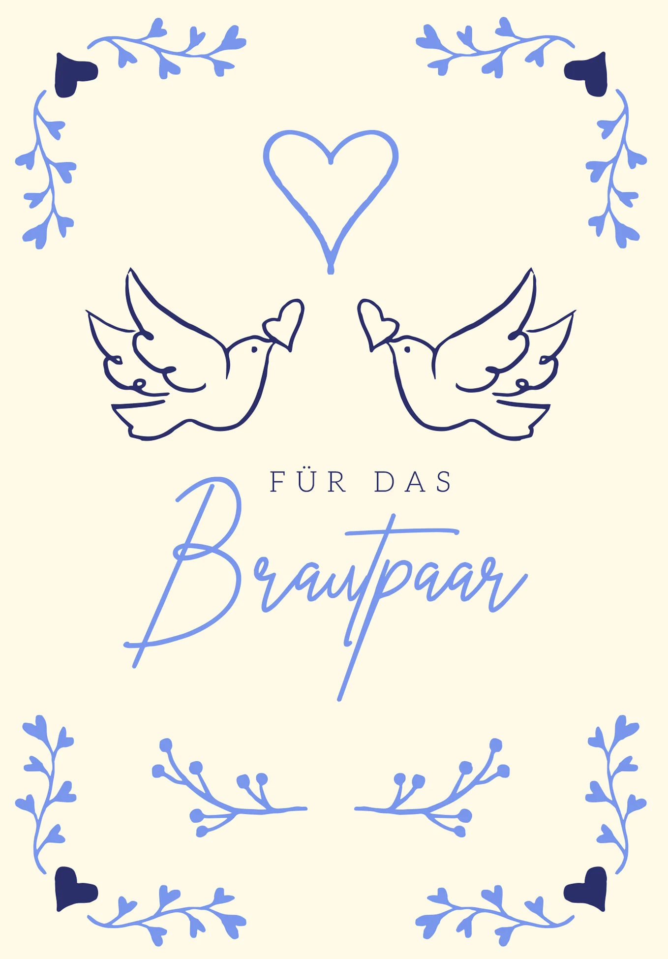 Für das Brautpaar - Tauben PDF - Image 2
