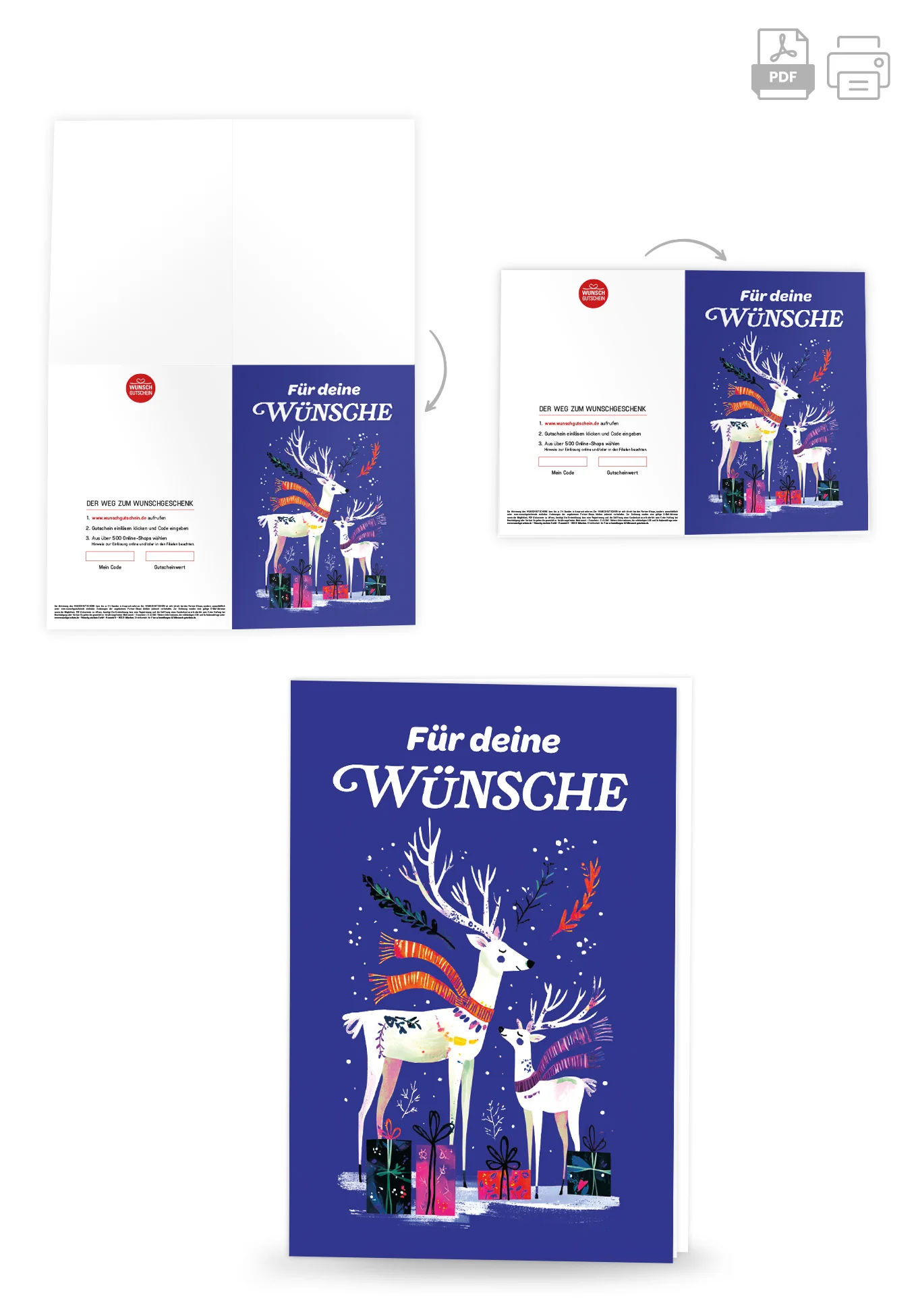 Für deine Wünsche - Rentier Pakete PDF - Image 4