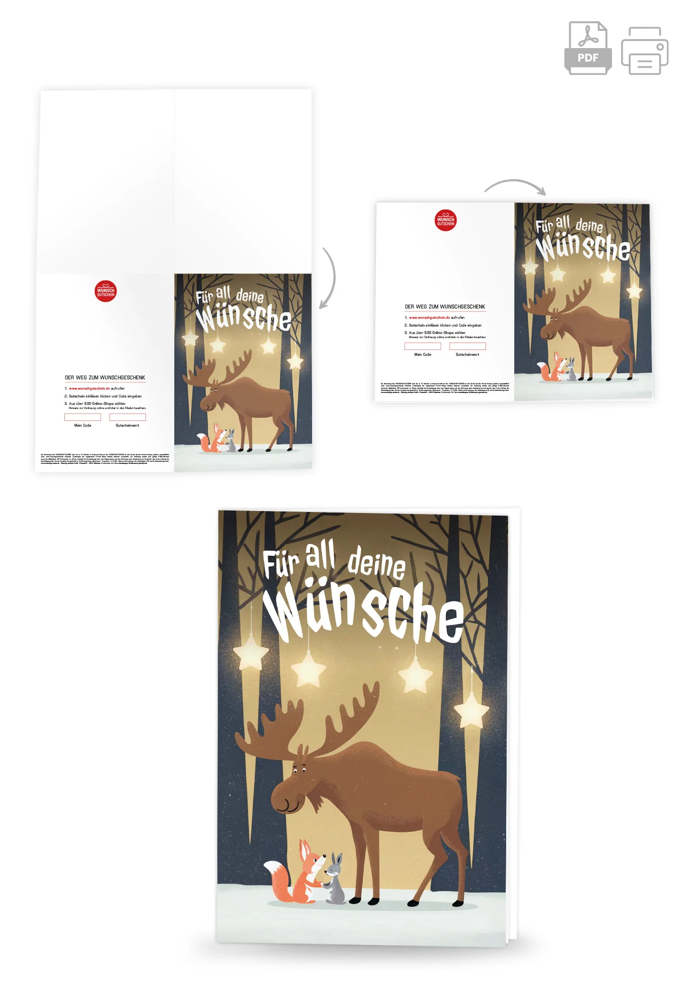Für deine Wünsche - Tiere Wald - Image 4