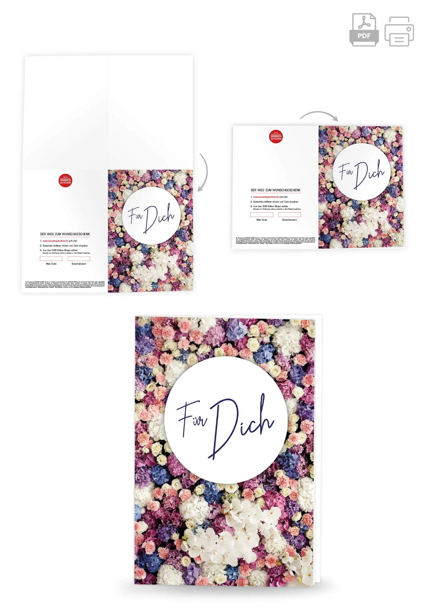 Für Dich - Bunte Blumen - Image 4