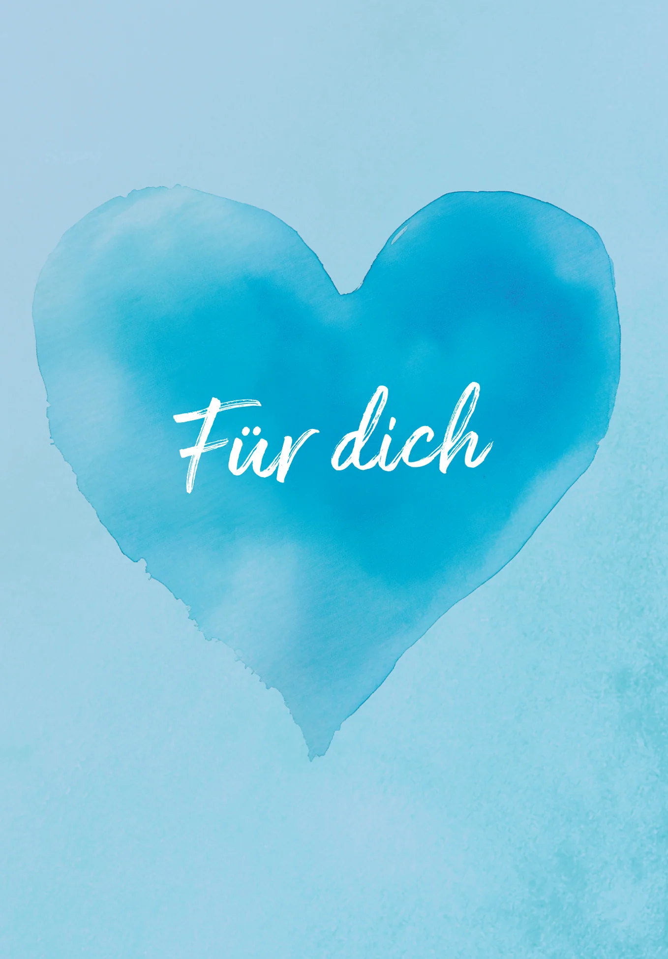 Für dich - Herz Blau PDF - Image 2