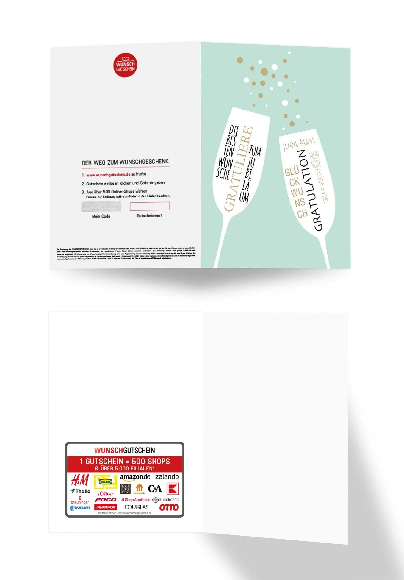 Gratulation - Jubiläum Grün - Image 3
