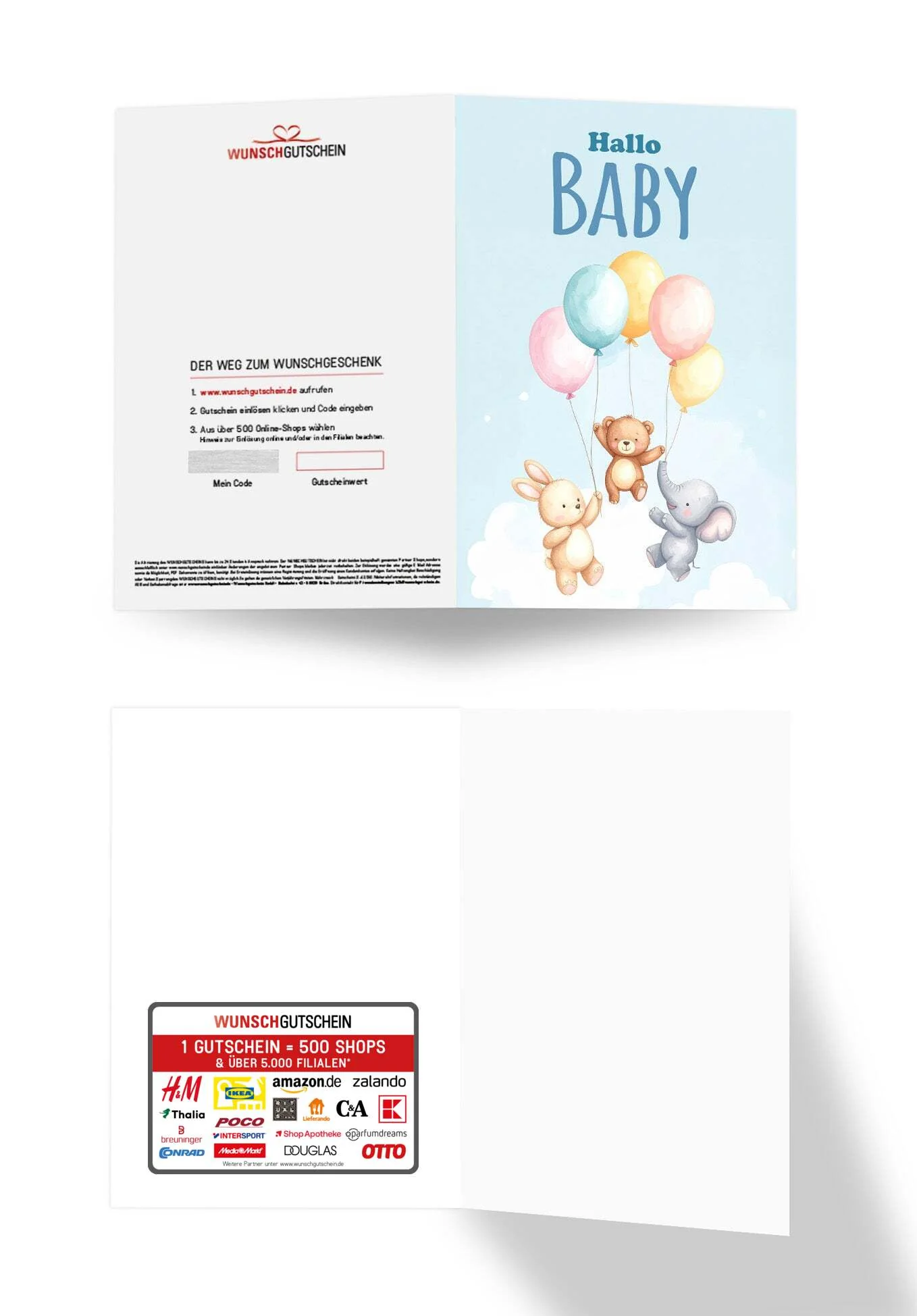 Hallo Baby - Ballons Tiere - Image 3