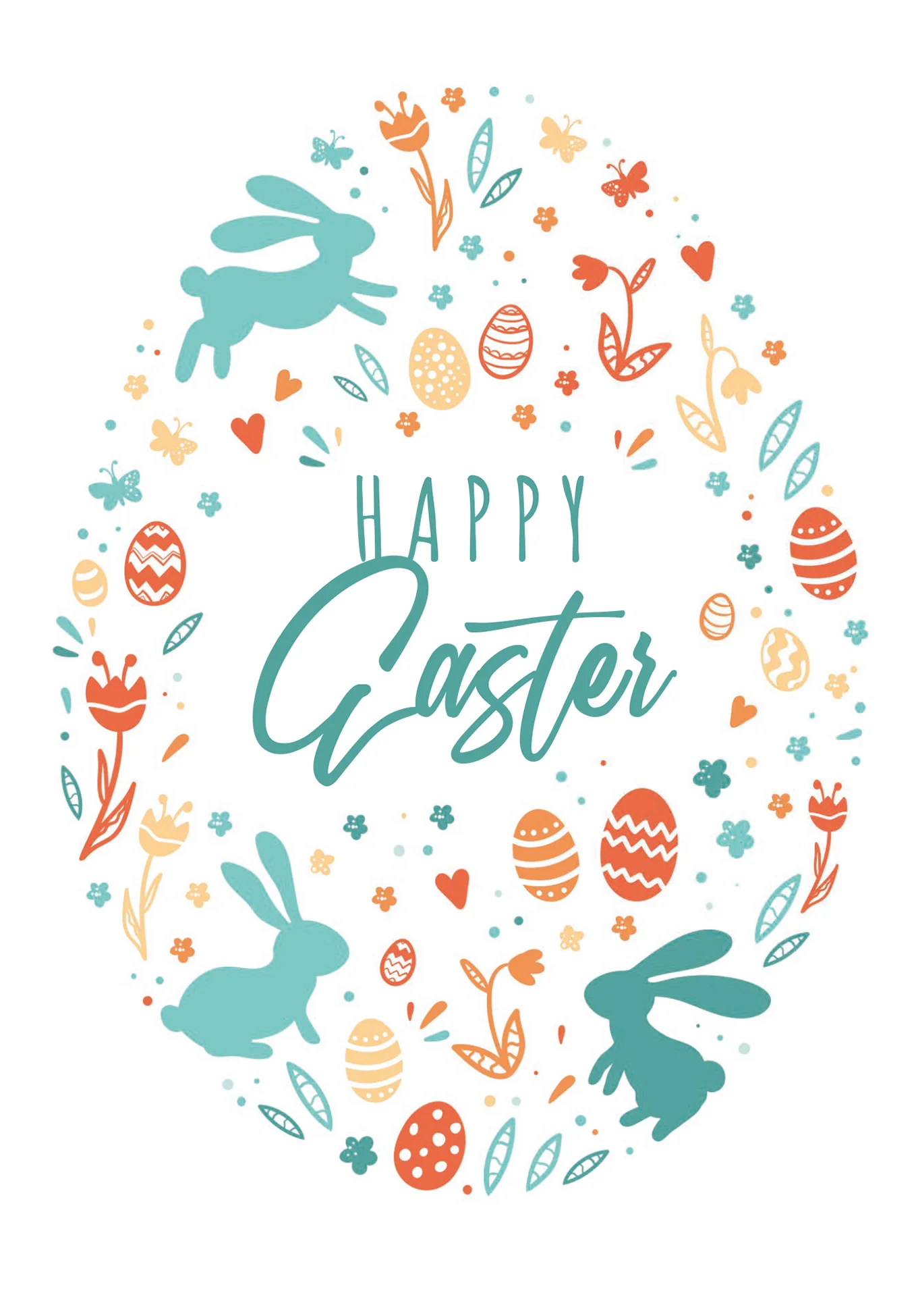 Happy Easter - Ei Bunt - Image 2
