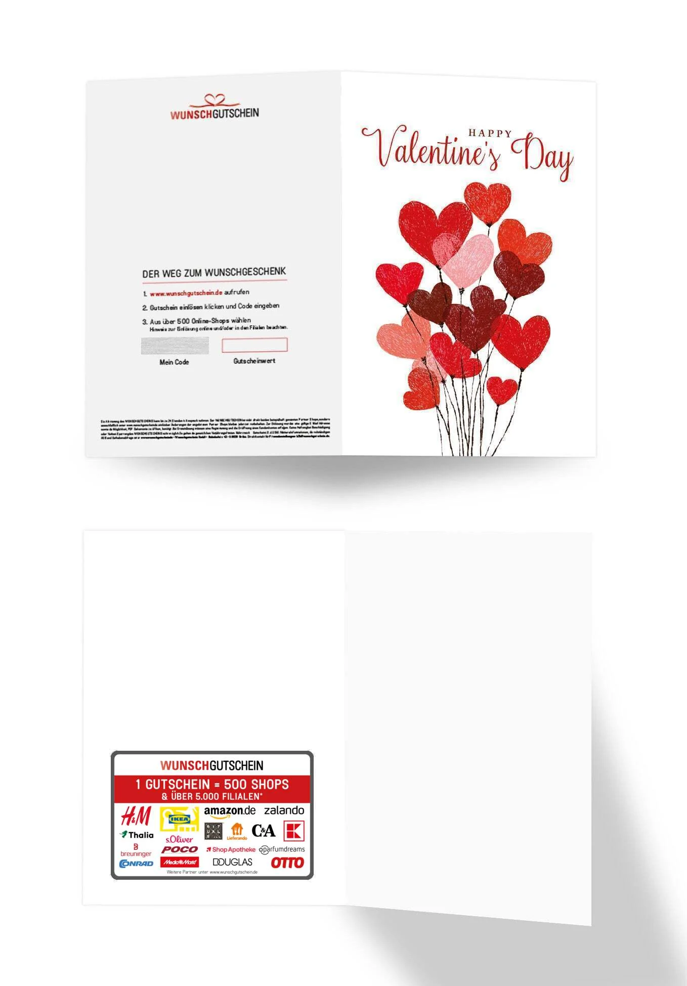 Happy Valentine's Day - Herzballons - Image 3