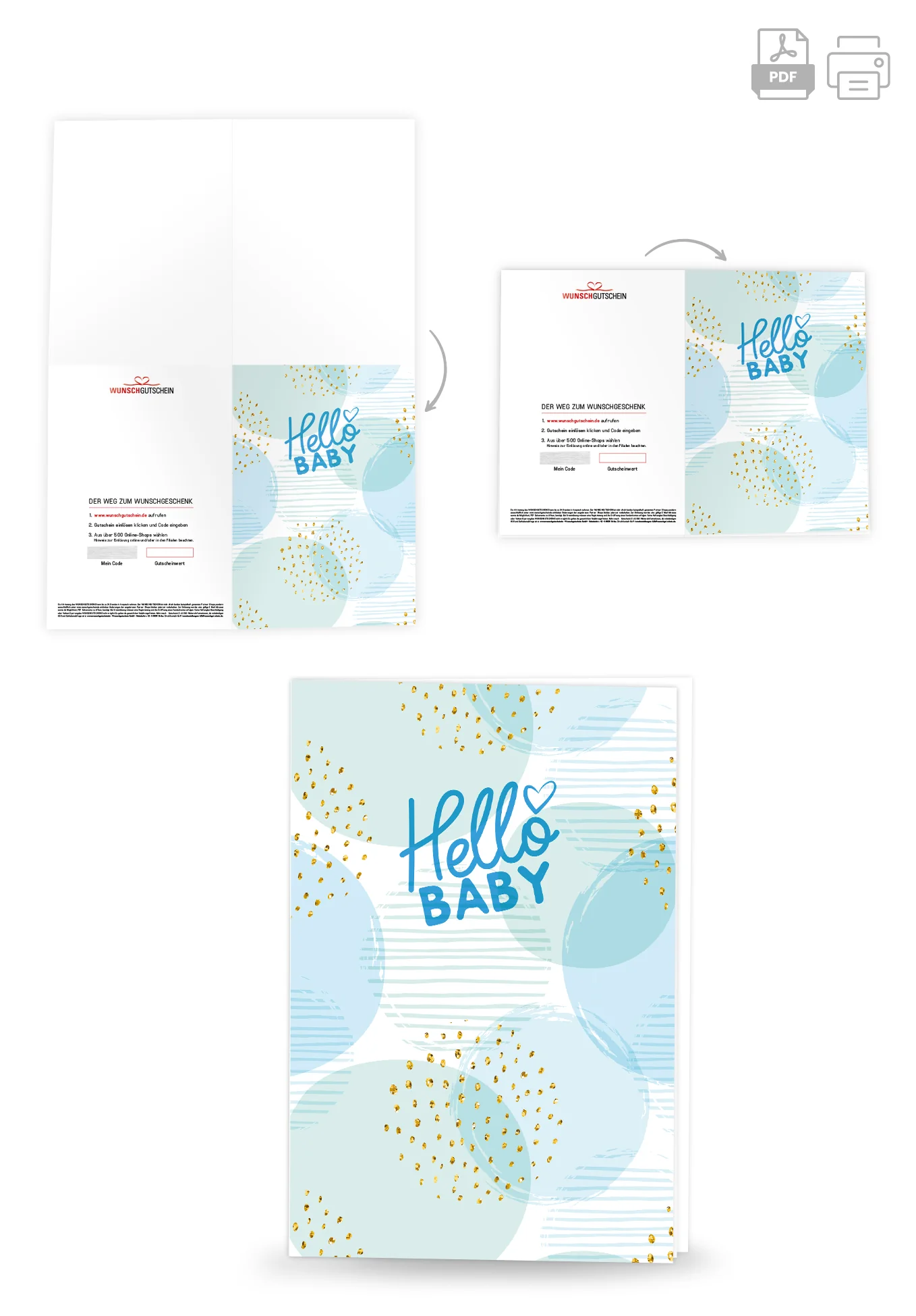 Hello Baby - Blau - Image 4