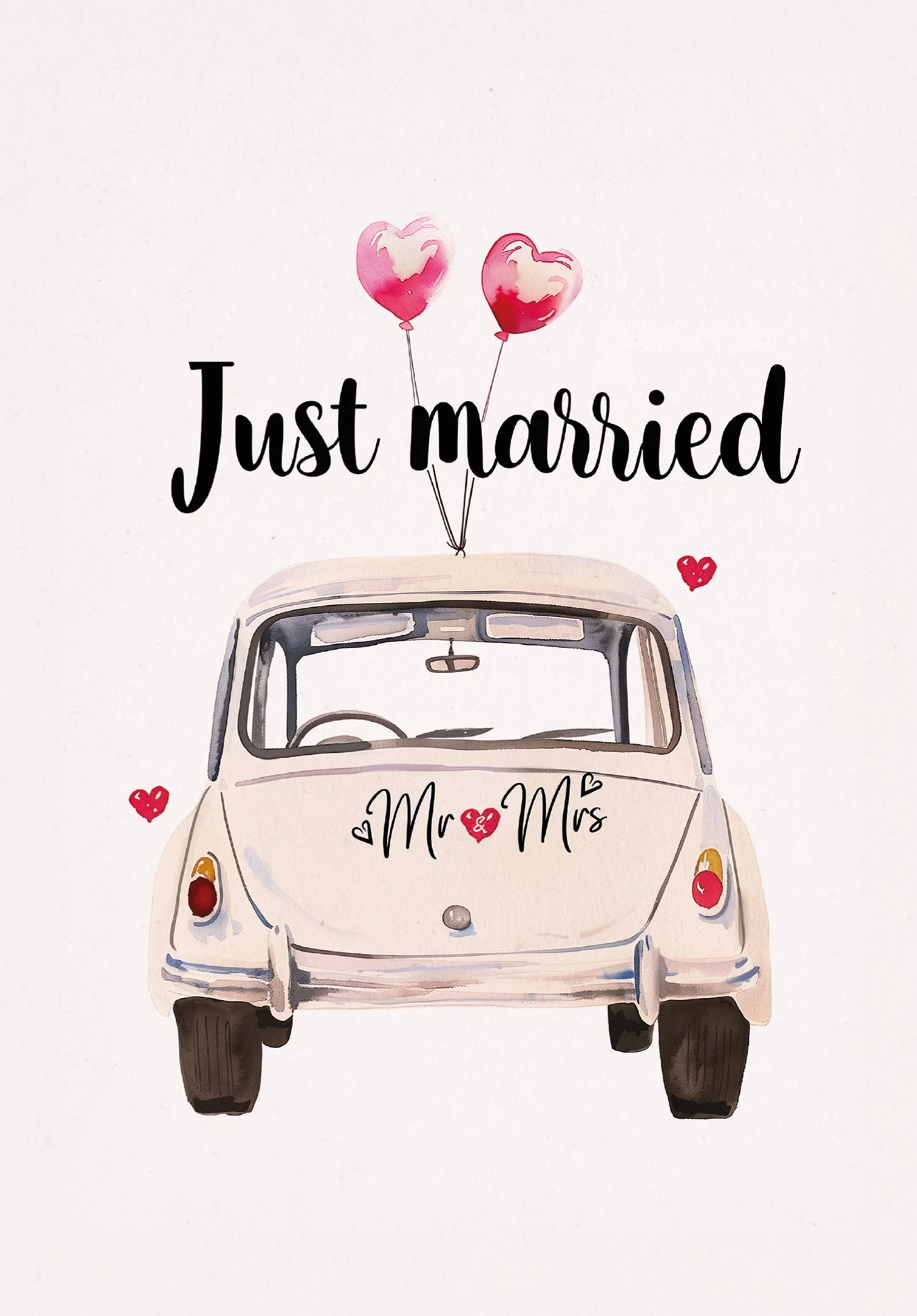 Just Married - Auto Weiß PDF - Image 2