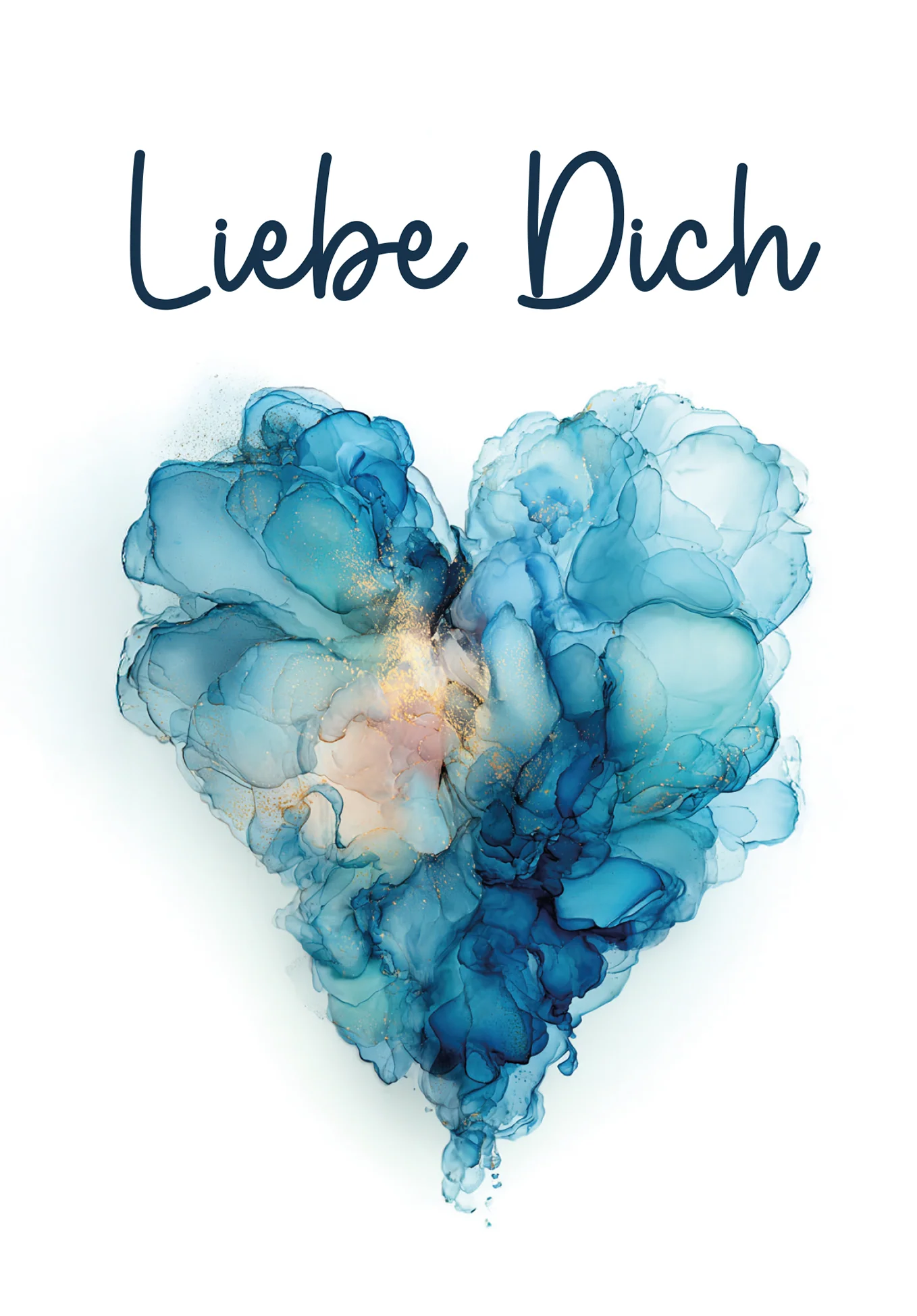 Liebe Dich - Herz Blau PDF - Image 2