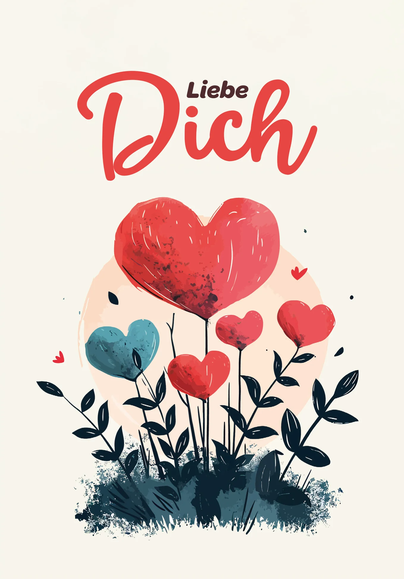 Liebe Dich - Herzblumen PDF - Image 2