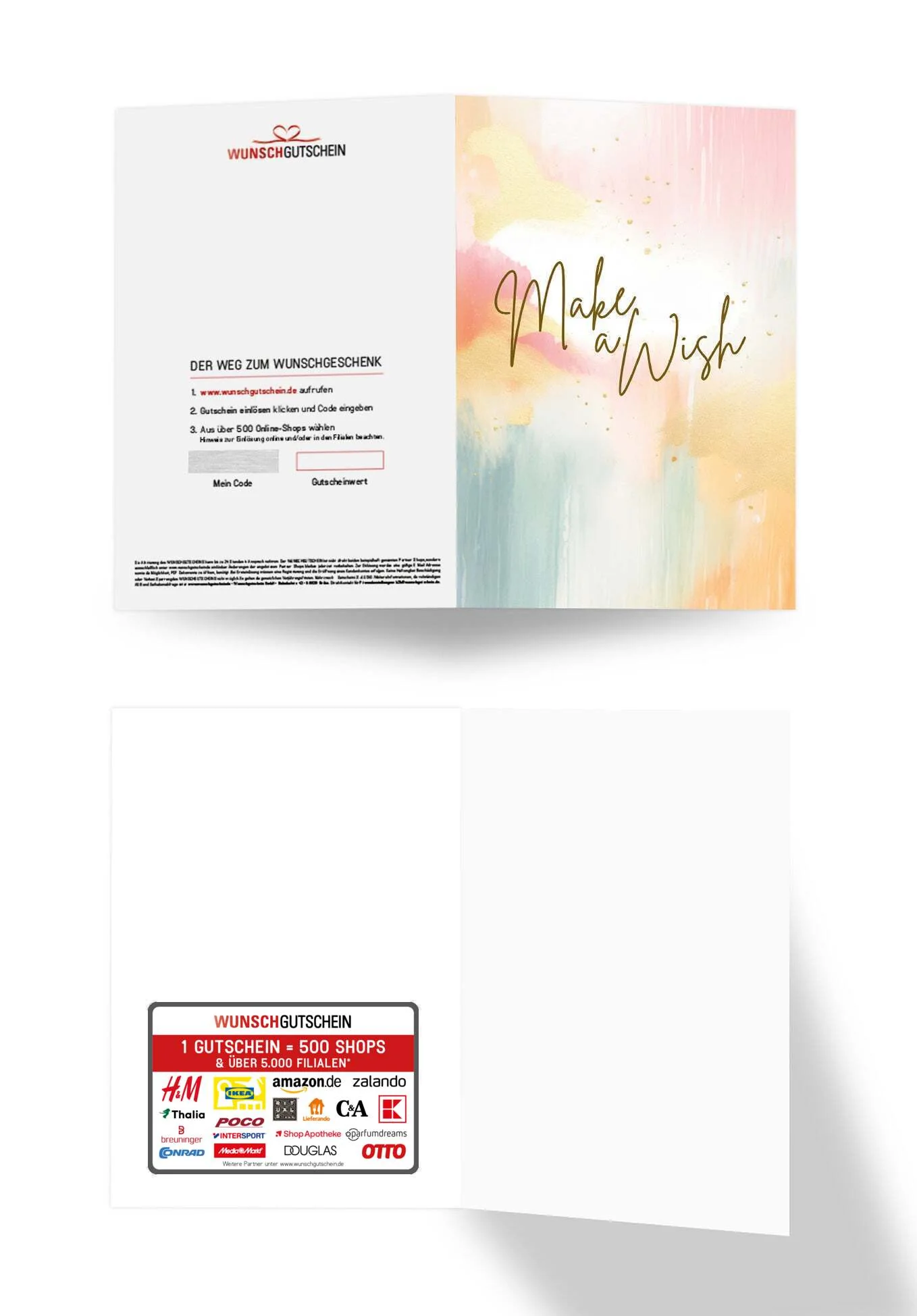 Make a wish - Aquarell Bunt PDF - Image 3