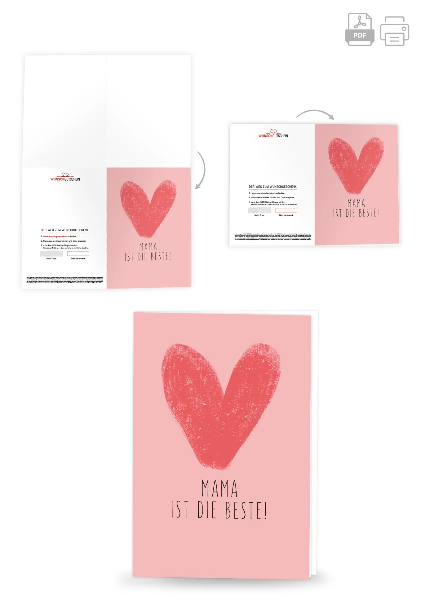 Mama ist die Beste - Herz - Image 4