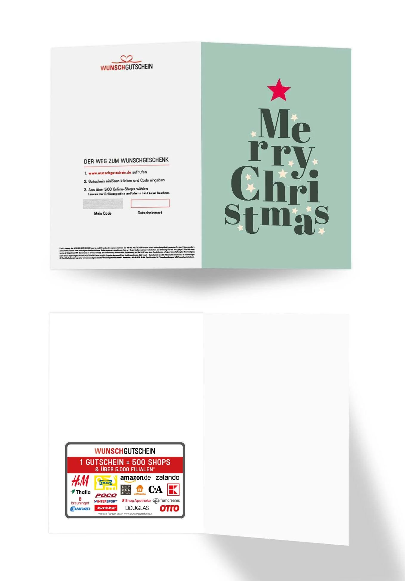 Merry Christmas - Buchstaben Tannenbaum PDF - Image 3