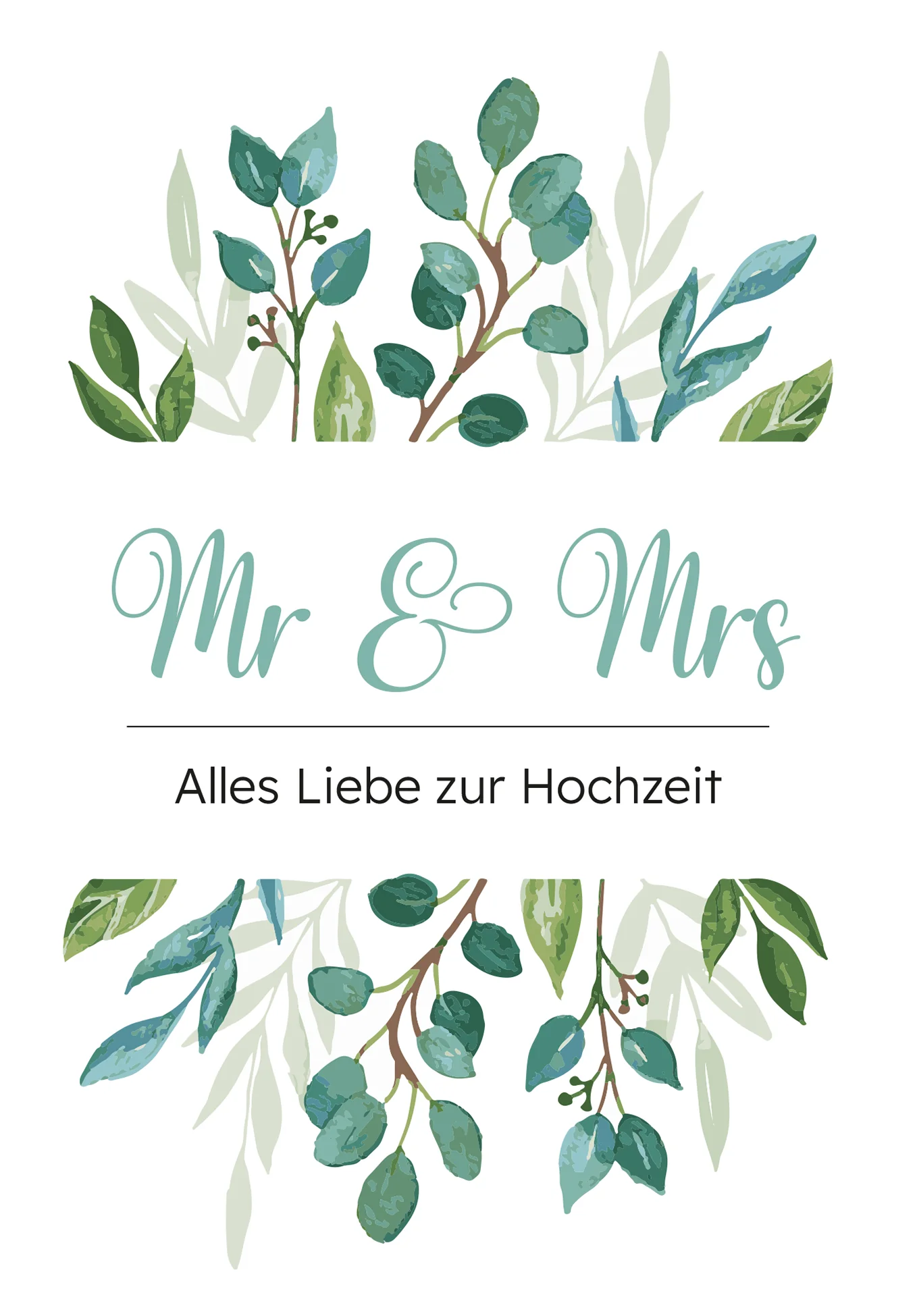 Mr u Mrs - Blätter Zweige - Image 2