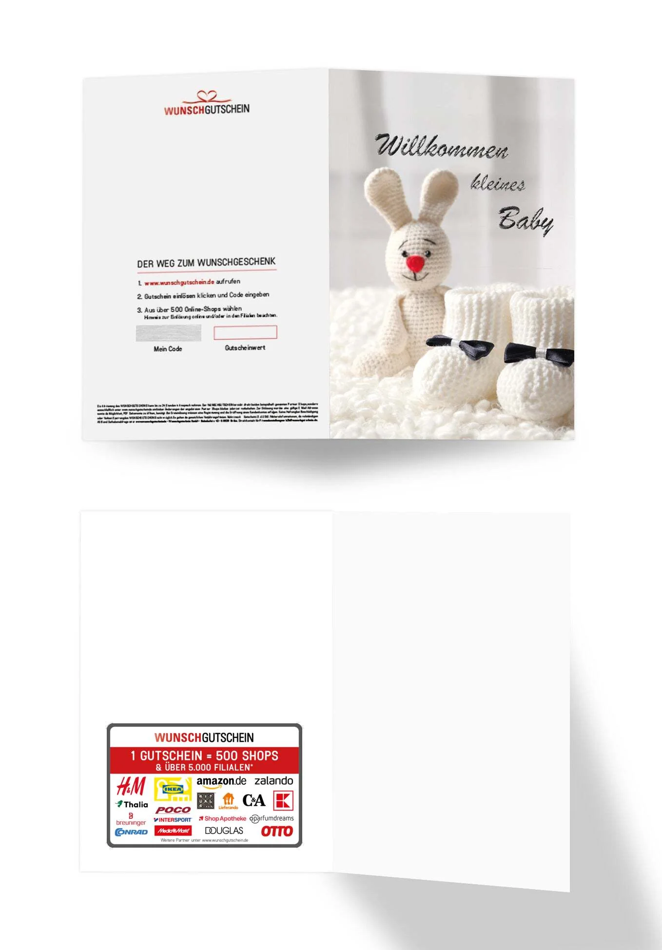 Willkommen kleines Baby - Hase - Image 3