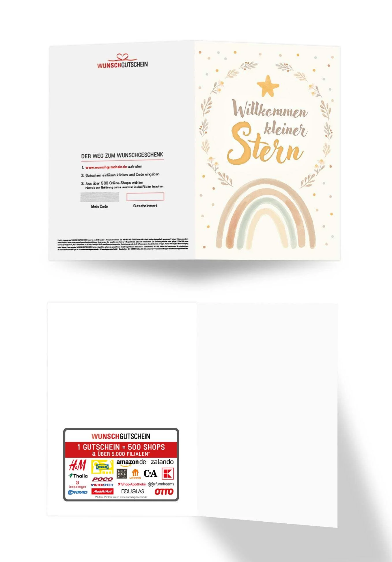 Willkommen Stern - Regenbogen - Image 3