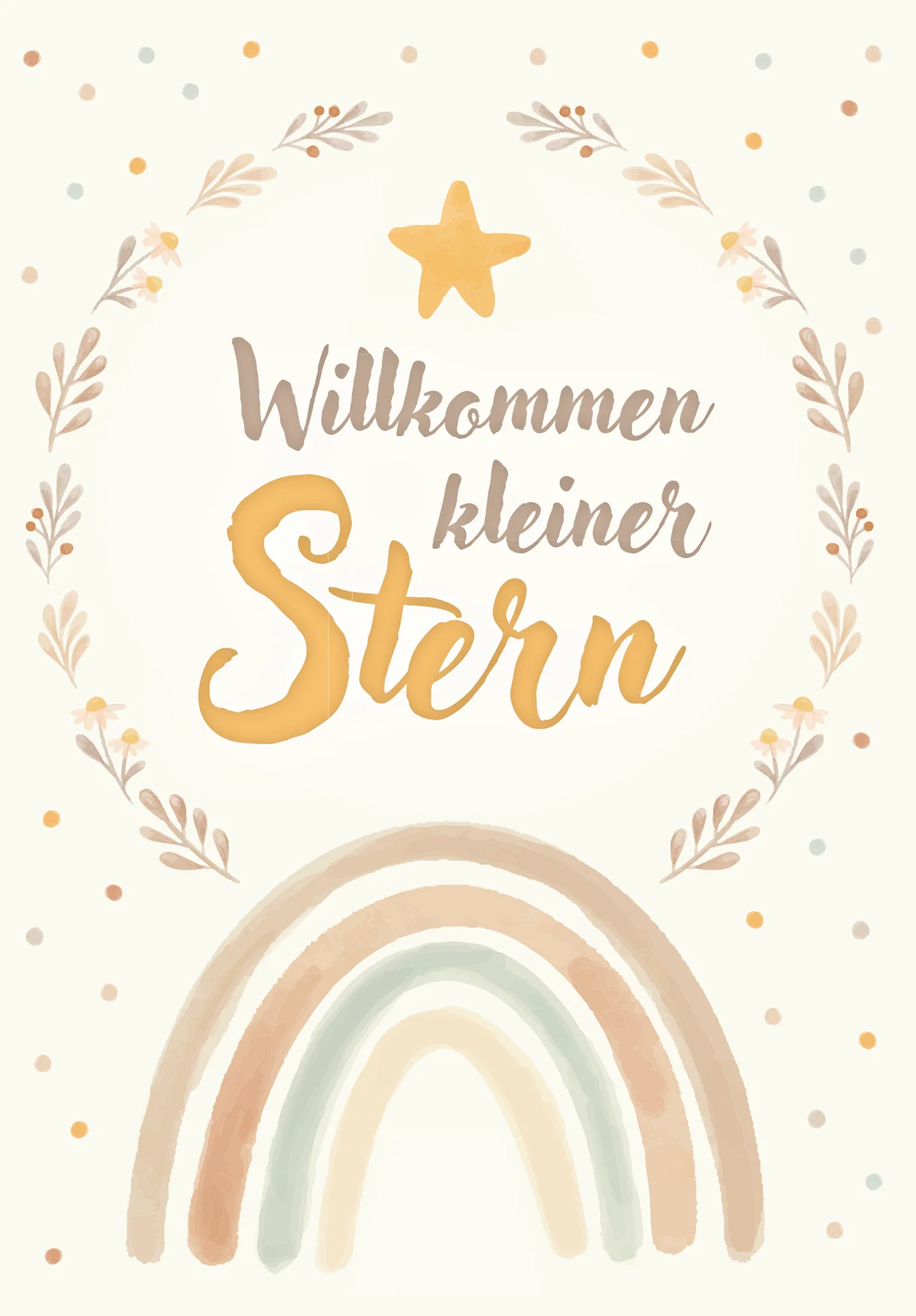 Willkommen Stern - Regenbogen PDF - Image 2