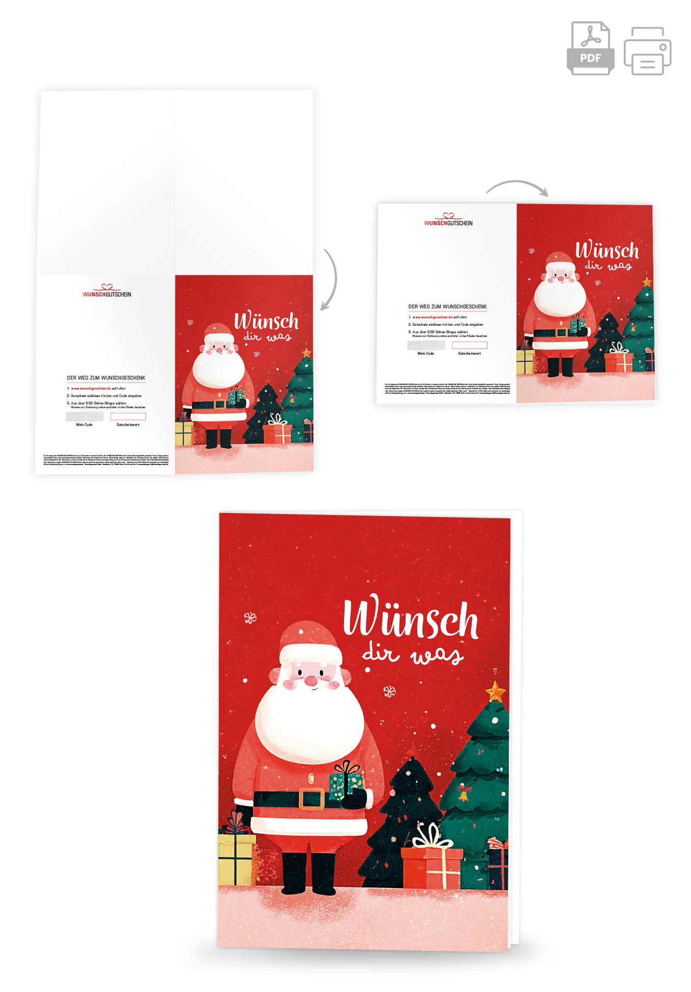 Wünsch dir was - Weihnachtsmann Rot PDF - Image 4