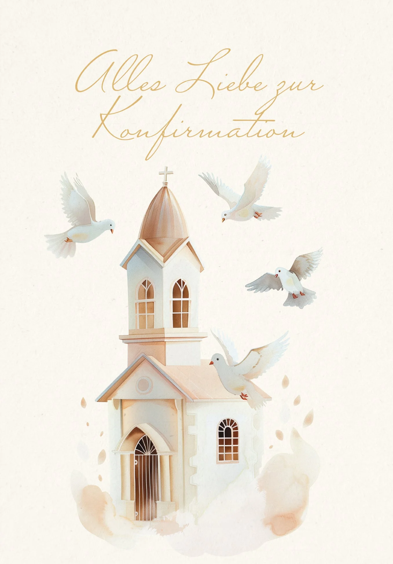 Zur Konfirmation - Kirche Beige PDF - Image 2