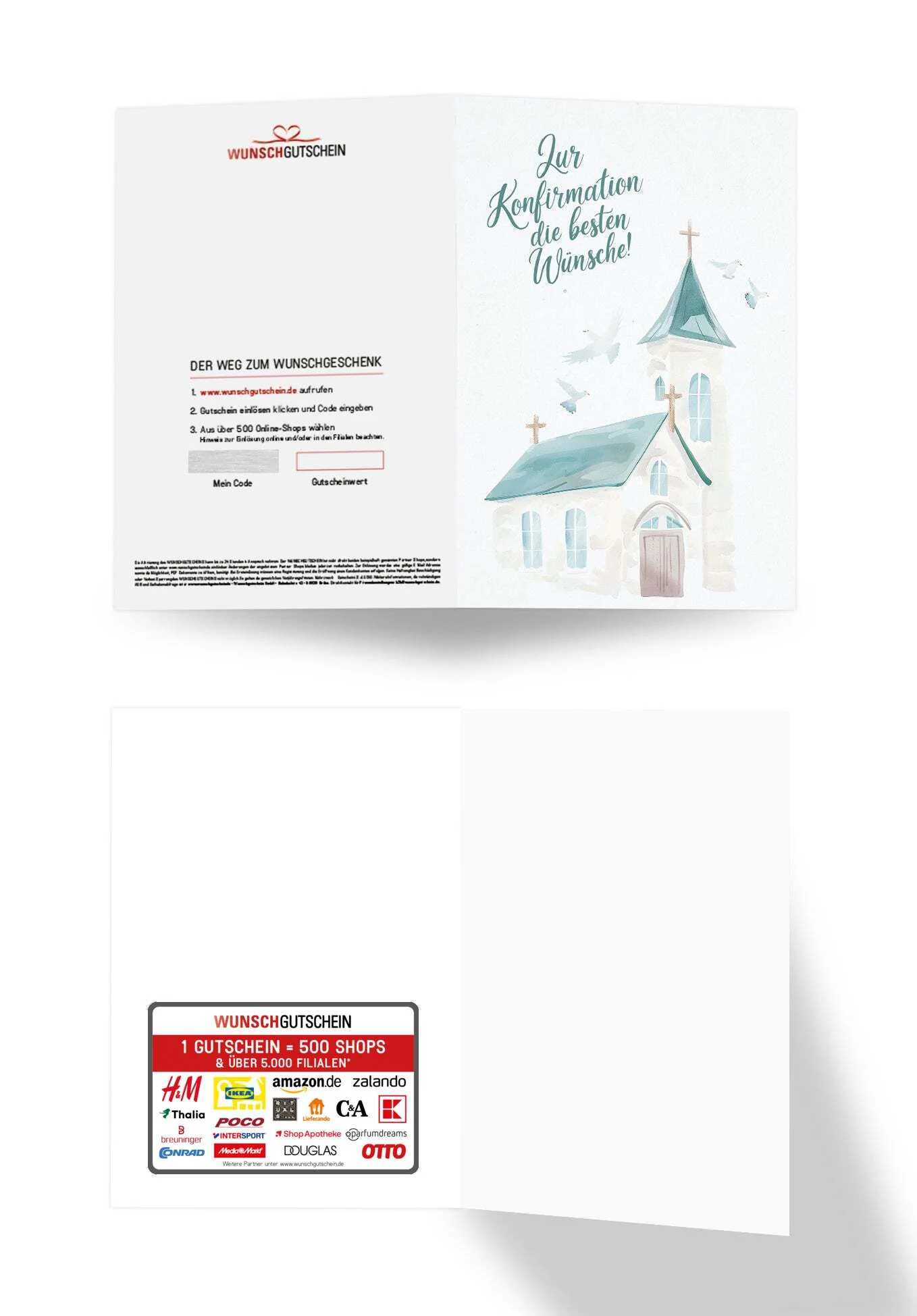 Zur Konfirmation - Kirche Grün - Image 3