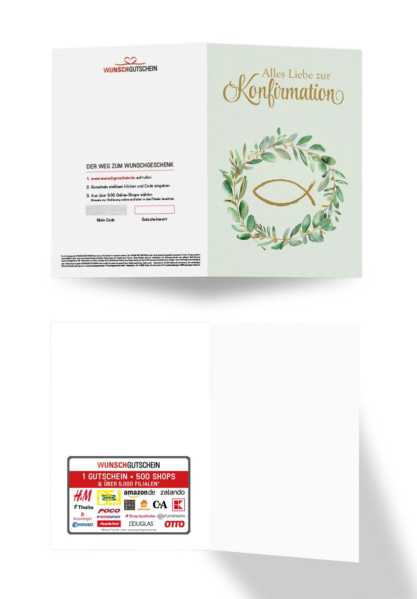 Zur Konfirmation - Kranz Fisch - Image 3